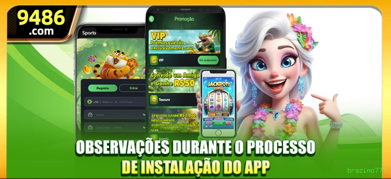 Imagem promocional da brazino777 mostrando a plataforma e suas vantagens